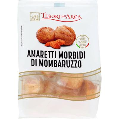 Amaretti morbidi di Mombaruzzo 200 g Tesori dell'Arca in offerta da Panorama