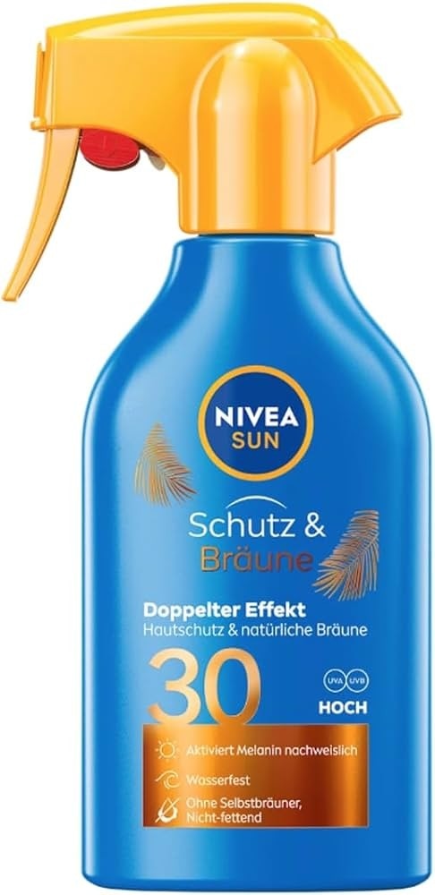 Spray Solare Protect & Bronze SPF 20 Nivea Sun 250 ml - Offerta nel negozio Carrefour