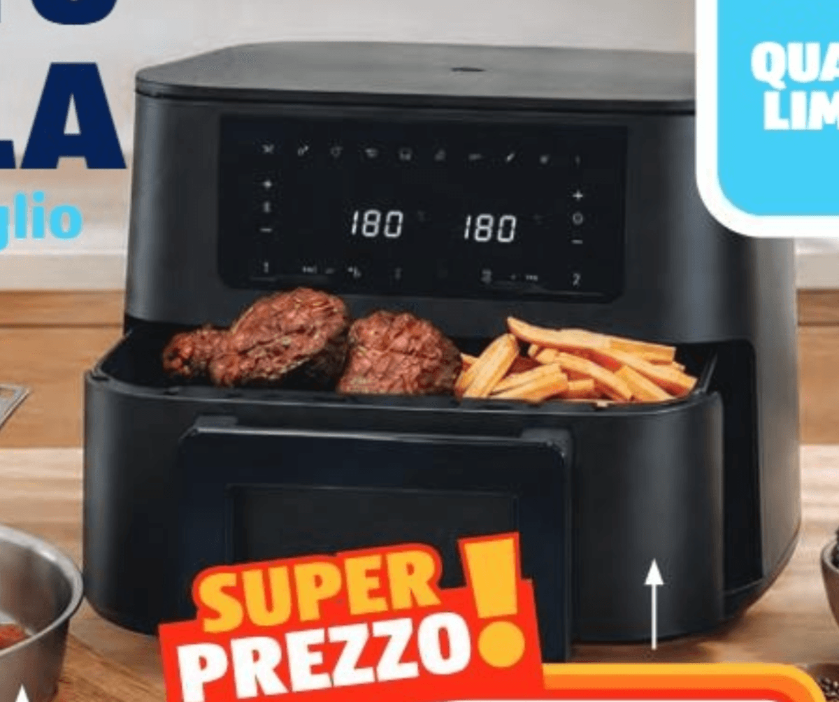 Friggitrice ad aria calda Combi Zone AMBIANO - Offerta nel negozio ALDI
