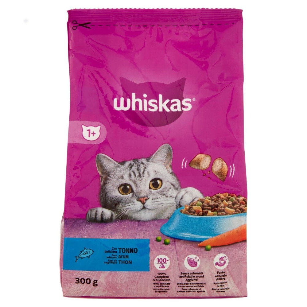 Croccantini per Gatti Whiskas 300 g in offerta da Carrefour