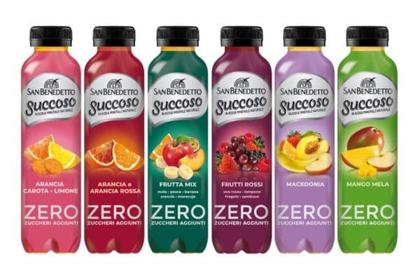 Succoso zero zuccheri aggiunti gusti assortiti San Benedetto, 40 cl – Iper La grande i