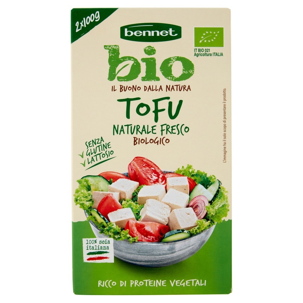 Tofu Naturale Biologico 200 g - Offerta nel negozio Bennet