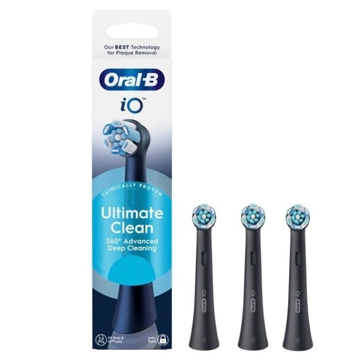 Testine di ricambio Oral-B iO Ultimate Clean 3 pezzi Oral B in offerta da Acqua & Sapone