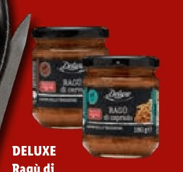 Deluxe Ragù di selvaggina, 180 g confezione – Lidl