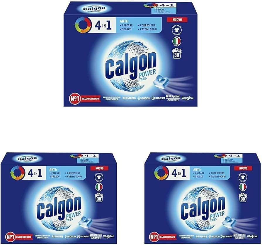 Calgon 3in1, 1800 g + 30 tabs – Risparmio Casa