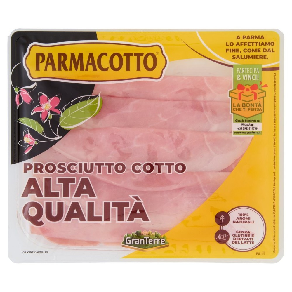 Prosciutto Cotto Alta Qualità Bipack Parmacotto 200 g in offerta da Carrefour