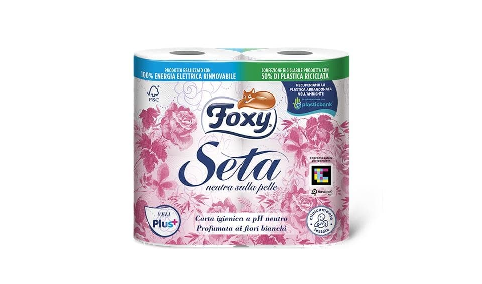 Foxy carta igienica Seta o Bouquet 18 rotoli in offerta da Iper La grande i