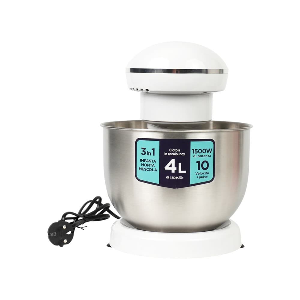 Electroline impastatrice planetaria 3 in 1 EXTSM4L621, 4 L – Iper La grande i