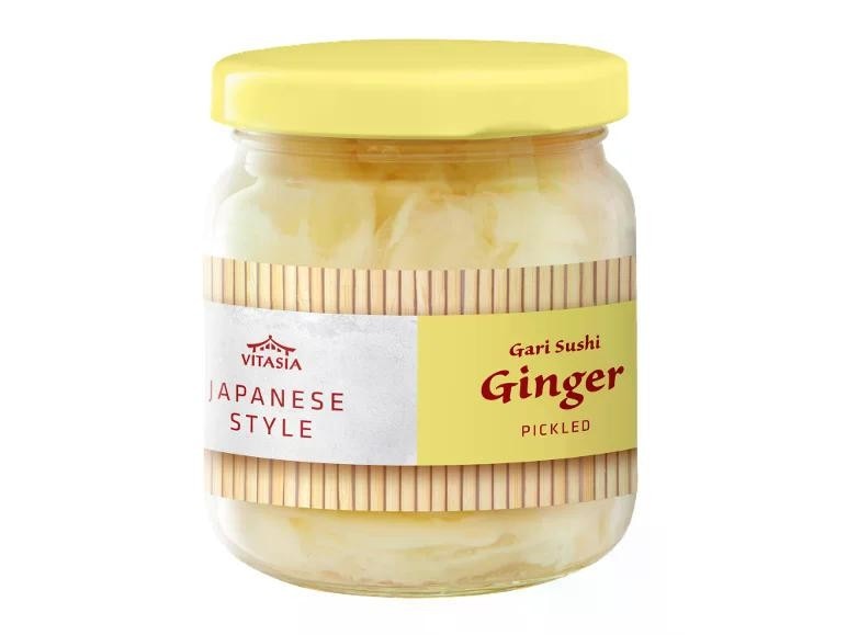 Vitasia Japanese Style Zenzero a fette in agrodolce 130 g (sgocc.) - Offerta nel negozio Lidl