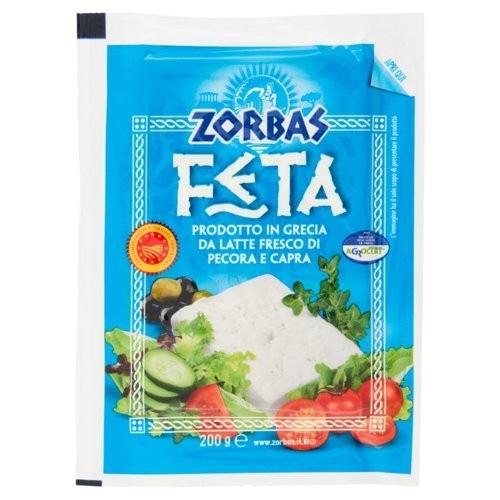 Feta DOP 200 g Zorbas in offerta da Carrefour