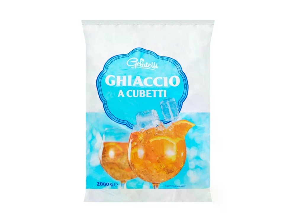 Ghiaccio a cubetti 2000 g Gelatelli - Offerta nel negozio Lidl