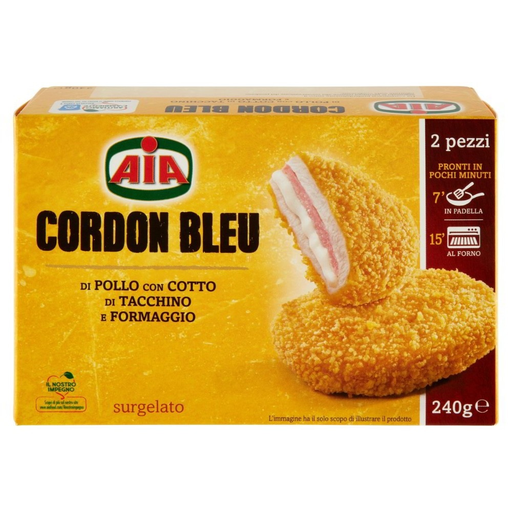 Cordon Bleu 2 pezzi, 245 g AIA - Offerta nel negozio Esselunga