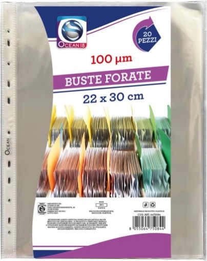 Maurys busta forata 20 pz in offerta da Maury's