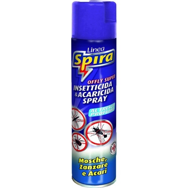 Spira Insetticida Spray Mosche e Zanzare 400 ml - Offerta nel negozio Happy Casa