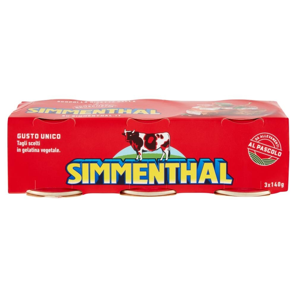 Carne in scatola 3x 140 g Simmenthal in offerta da Lidl