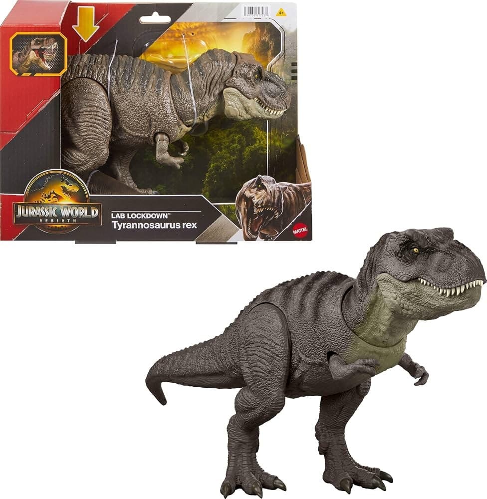 Jurassic World T-Rex Attacco al Laboratorio MATTEL – Carrefour