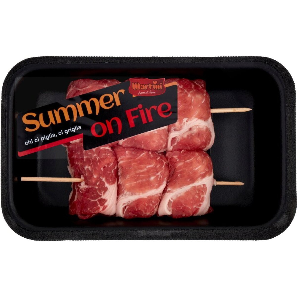 Martini Bombette di suino con formaggio o Arrosticini di suino marinati 300 g / 330 g in offerta da Iper La grande i