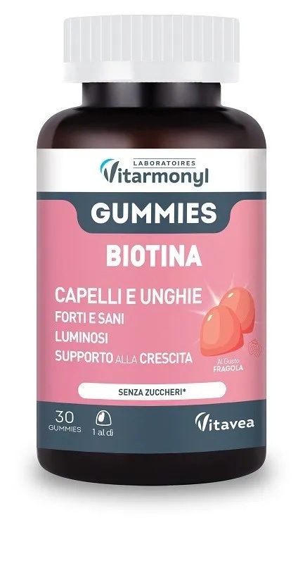 Gummies Biotina Vitarmonyl 30 Gummies 90 g in offerta da Carrefour