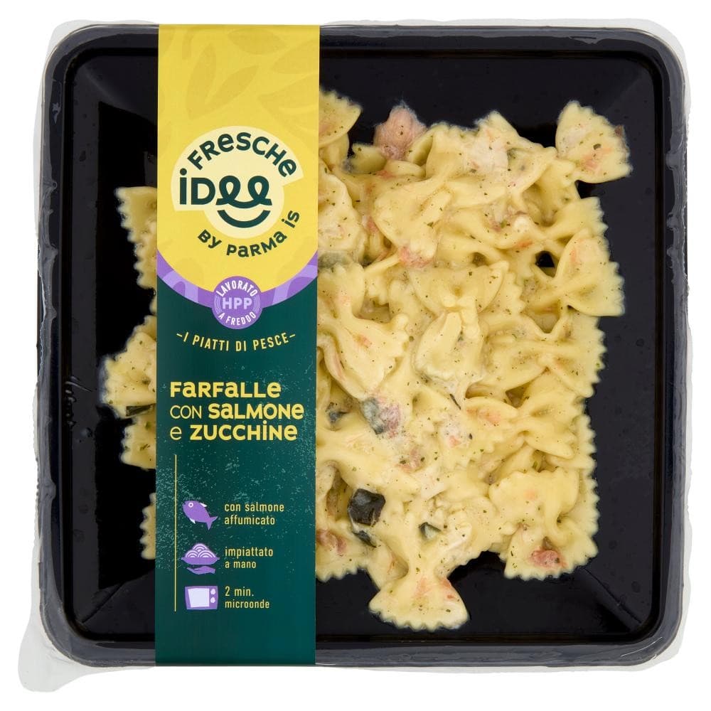 Farfalle con Salmone e Zucchine Fresche Idee 250 g in offerta da Carrefour