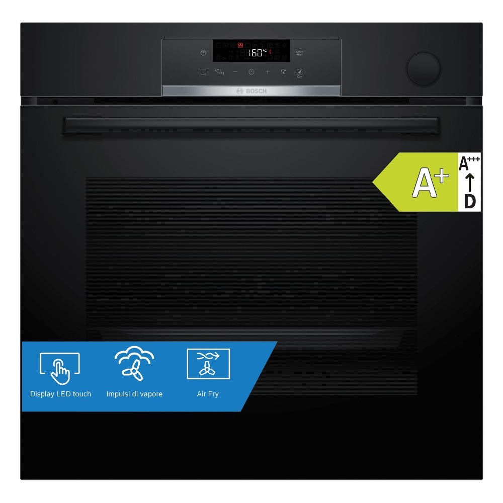 Forno con impulsi di vapore HRG532BB3 Bosch in offerta da Unieuro