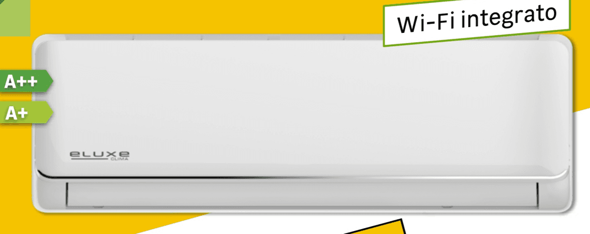 Eluxe climatizzatore fisso monosplit Amber 9000 BTU/h in offerta da Leroy Merlin