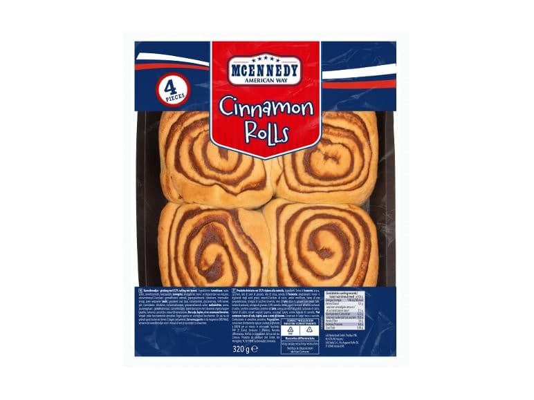 Mcennedy cinnamon rolls, 320 g – Lidl