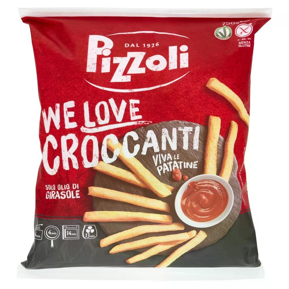 Patatine We Love Croccanti Pizzoli 750 g in offerta da Carrefour