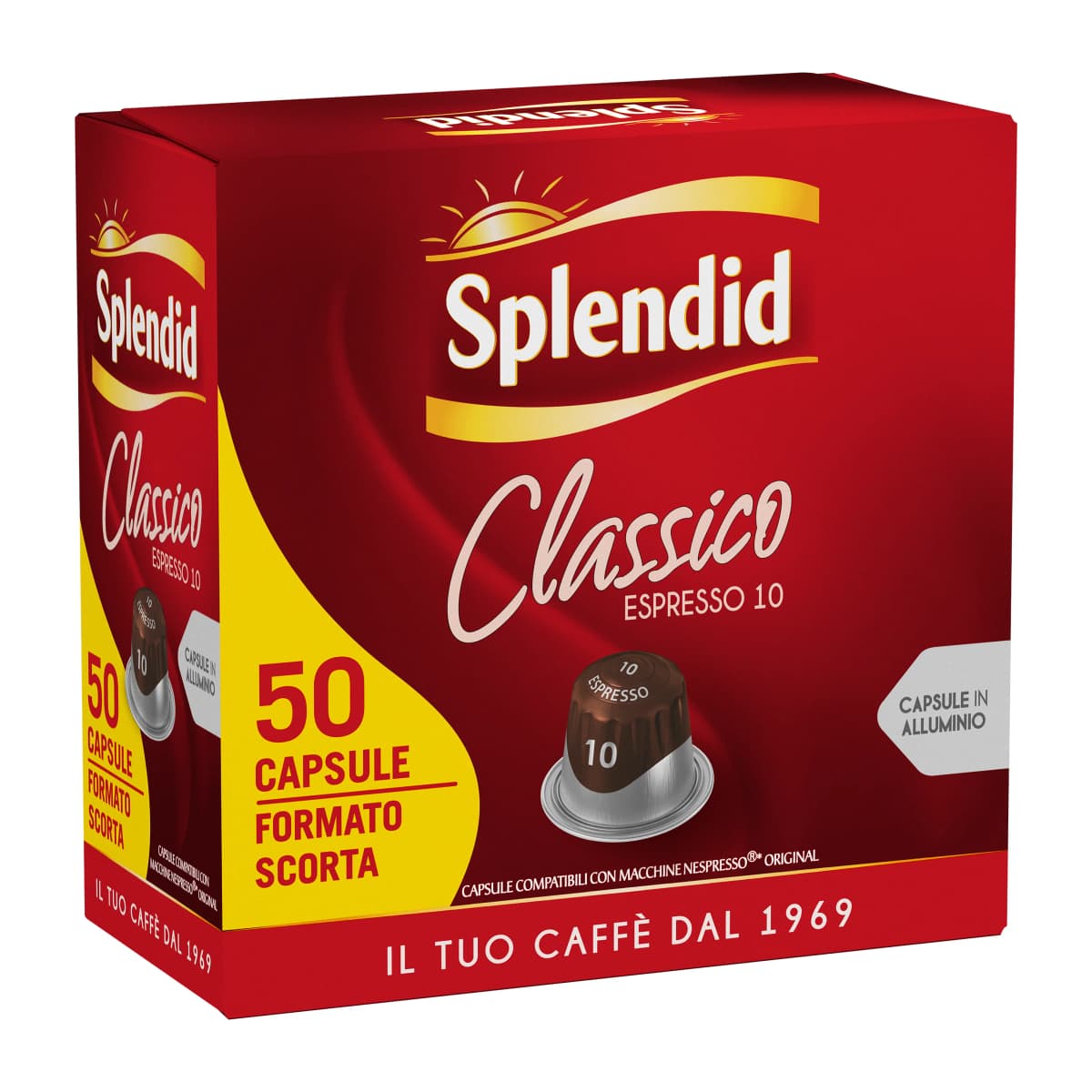 Capsule caffè Splendid, 2x50 pezzi – Esselunga