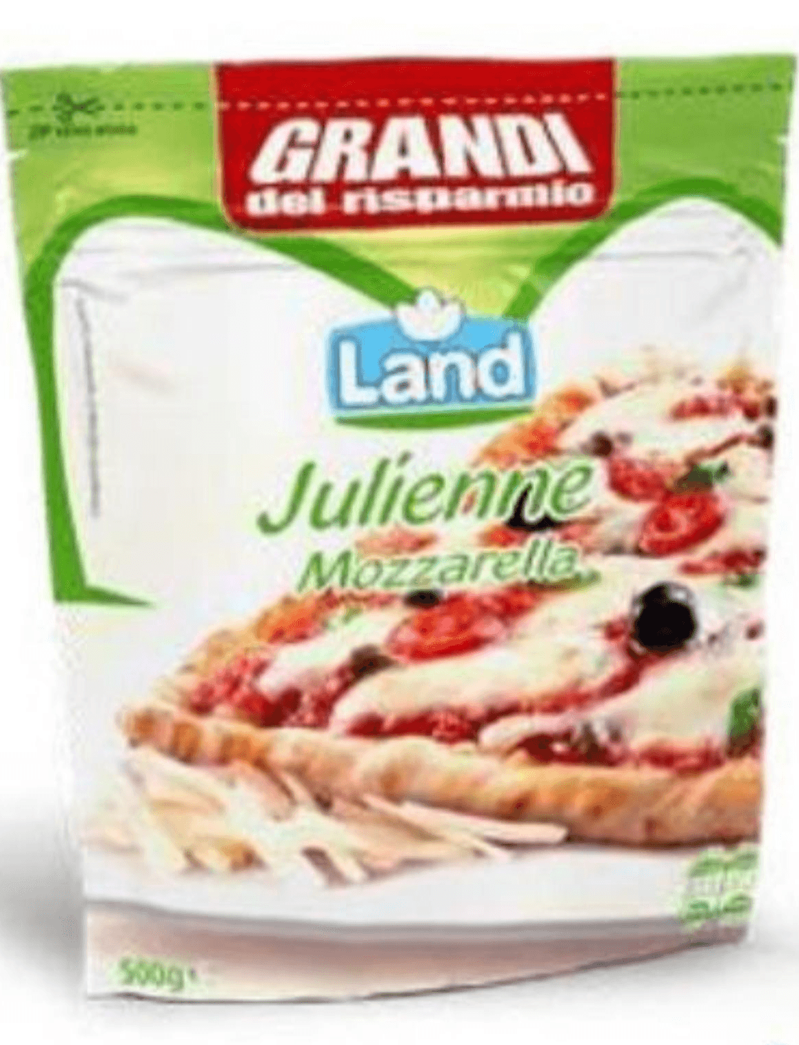 Land Grandi del risparmio mozzarella a julienne, 500 g – Eurospin