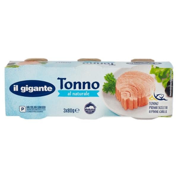 Tonno al naturale, 3x56 g – Il Gigante