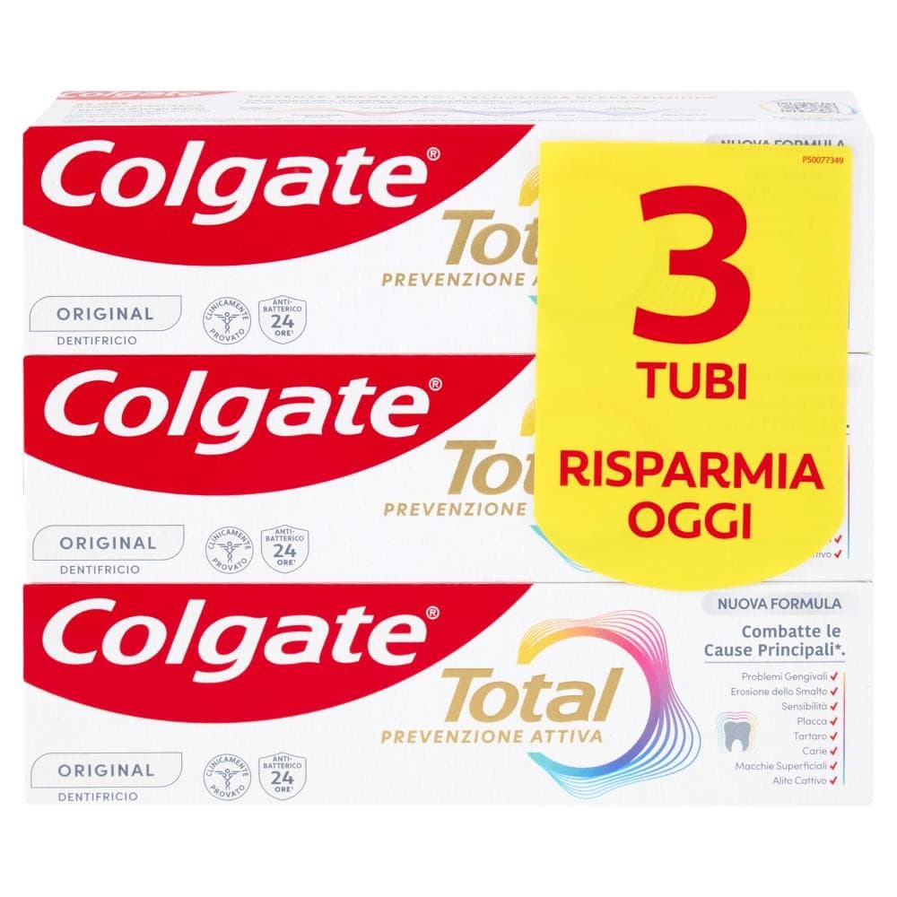 Dentifricio Colgate Max, Sensation o Total 75 ml x3 in offerta da Iper La grande i