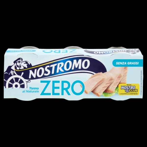 Tonno al naturale Zero Nostromo 3x65 g in offerta da Il Gigante