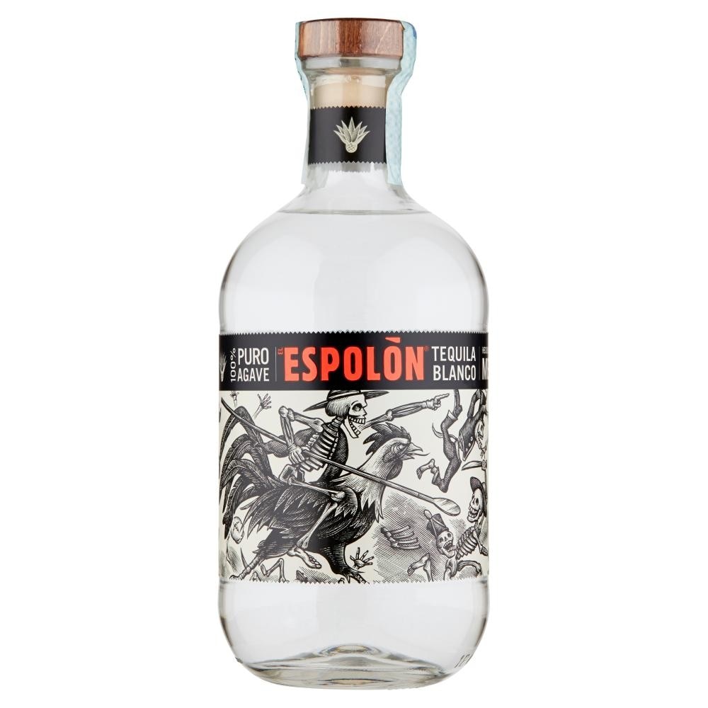 Tequila Blanco 100% Puro Agave El Espolón 70 cl in offerta da Bennet