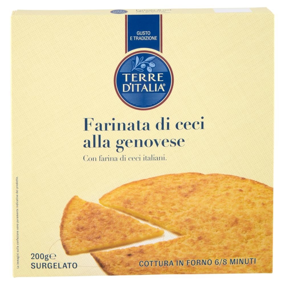 Farinata di ceci alla genovese Terre d'Italia 200 g in offerta da Carrefour