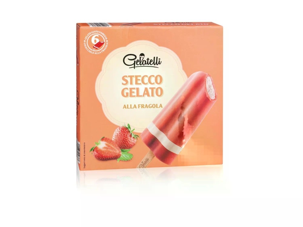 Gelatelli gelato stecco alla frutta 384 g in offerta da Lidl