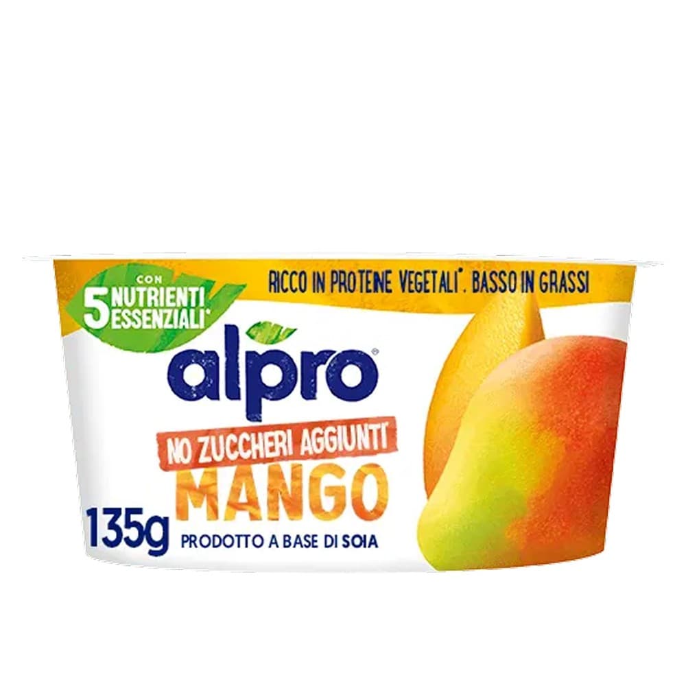 Yogurt Mango Più Frutta Alpro, 135 g – Carrefour