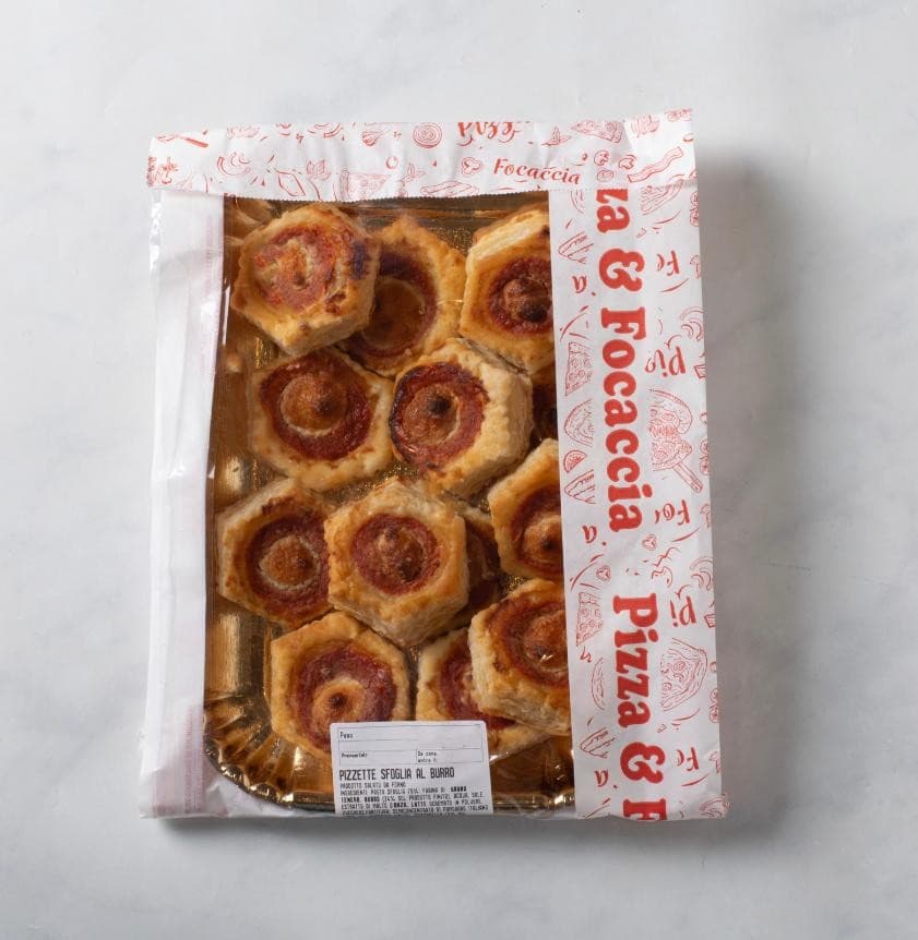 Pizzette sfoglia burro, 190 g – Dpiù