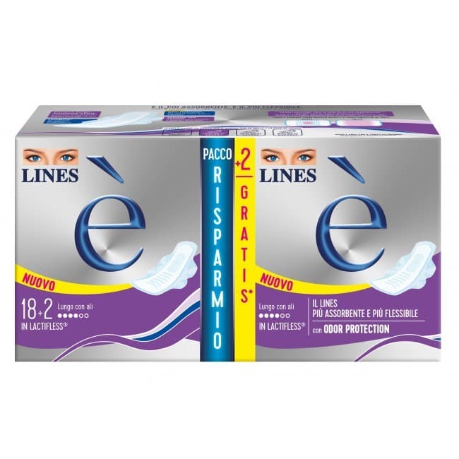 Assorbenti Petalo pacco doppio Lines, 2 pezzi – Iper La grande i