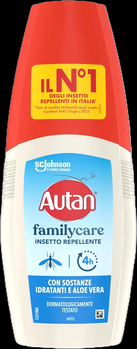 Autan Insetto Repellente Family Care o Junior Autan 100 ml - Offerta nel negozio Esselunga