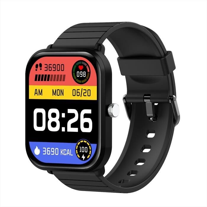 Celly smartwatch quadrato Trainermate2BK in offerta da Euronics
