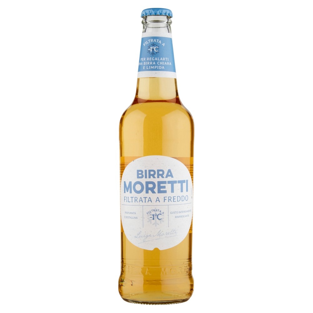 Birra Filtrata a Freddo Moretti ml 500 - Offerta nel negozio Bennet