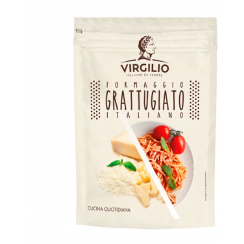 Virgilio Formaggio Grattugiato Italiano 200 g in offerta da Dpiù