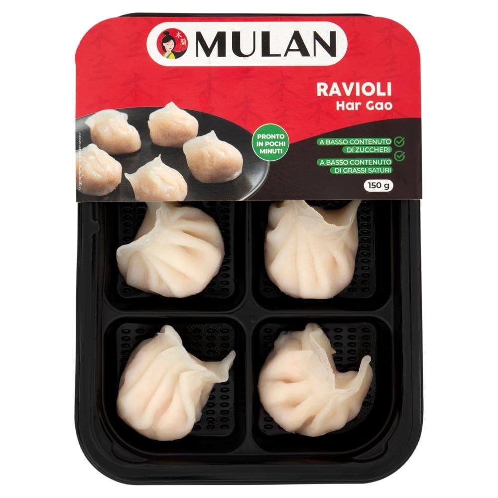 Ravioli Har Gao, 150 g Mulan – Bennet