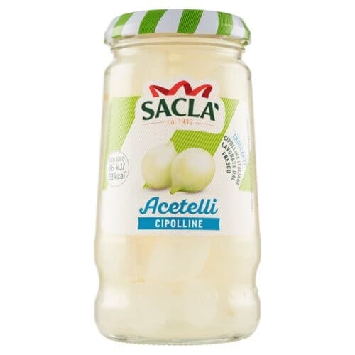 Saclà acetelli giardiniera, cetrioli o cipolline, da 150 g a 180 g – Iper La grande i
