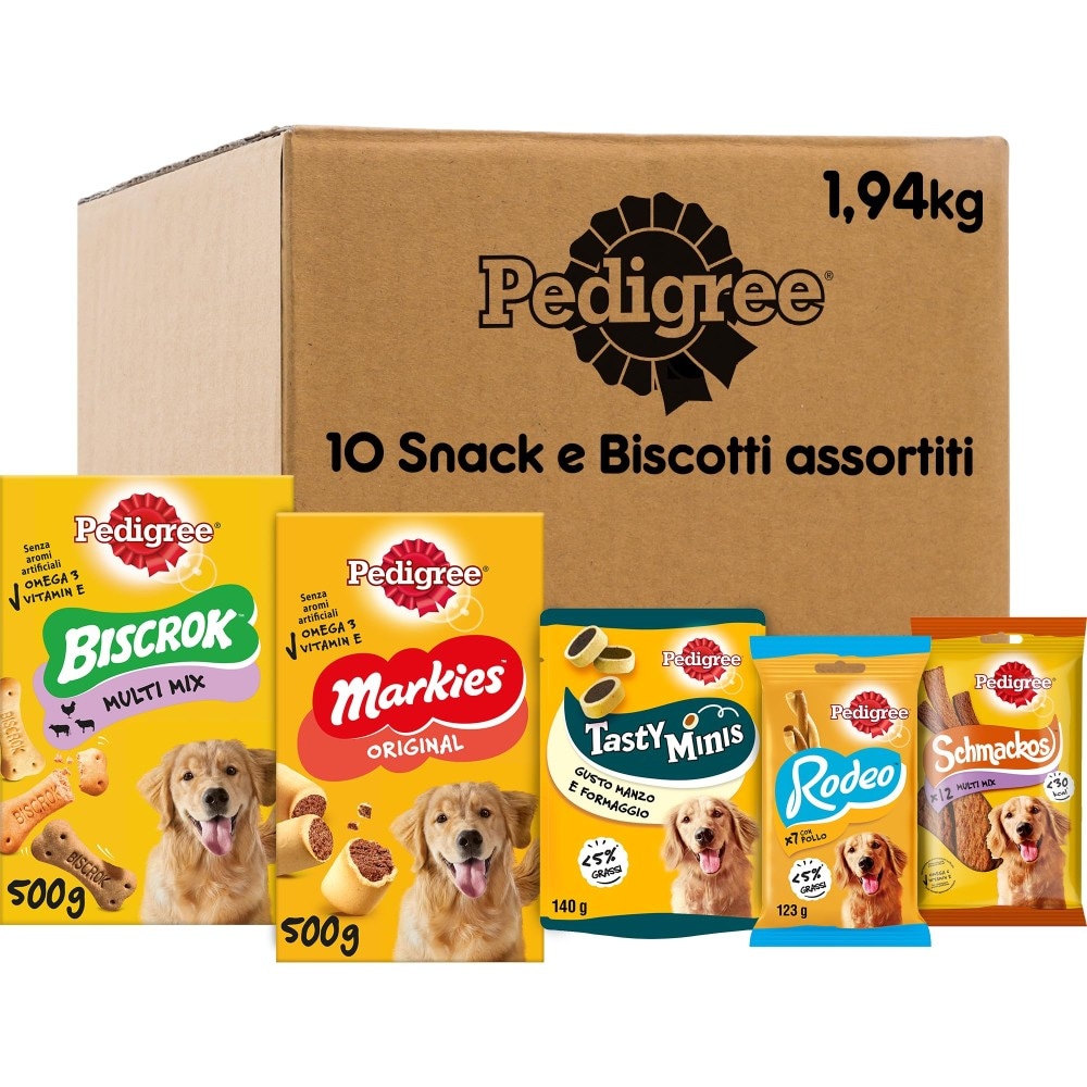 Linea Snack o Biscotti per cani Pedigree - Offerta nel negozio Iper La grande i