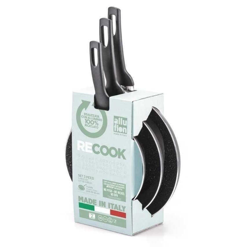 Set 3 padelle Recook cm 18+22+26 in offerta da Bennet