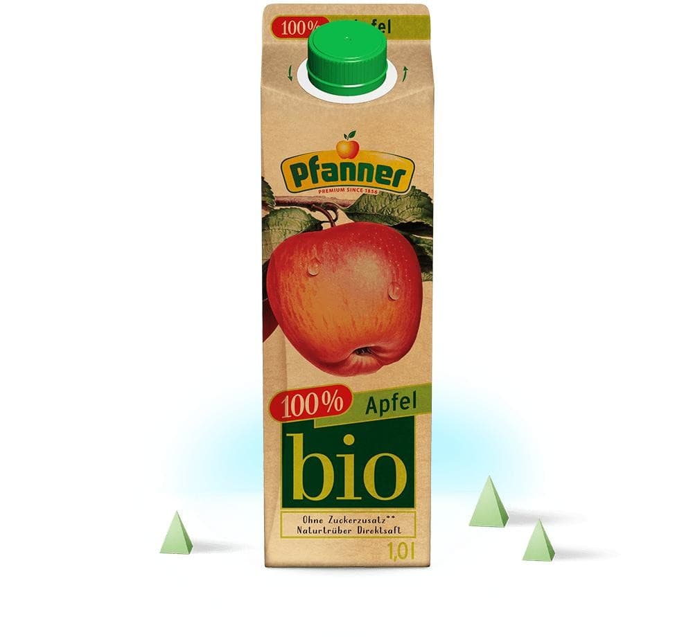 Succo 100% mela bio Pfanner 1 L in offerta da Bennet