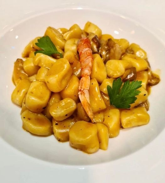 Gnocchi con funghi e mazzancolle - Offerta nel negozio Iper La grande i