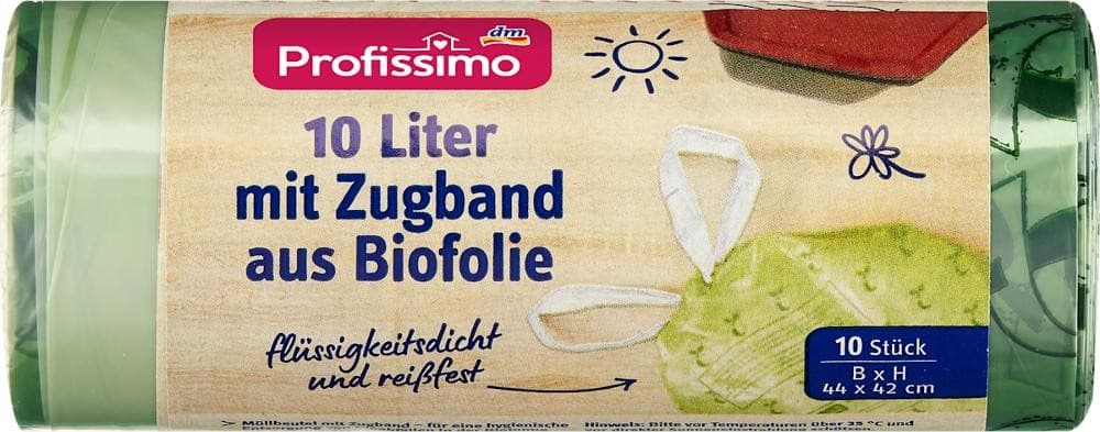 Profissimo sacchetti per la spazzatura, 10 pezzi – Dm