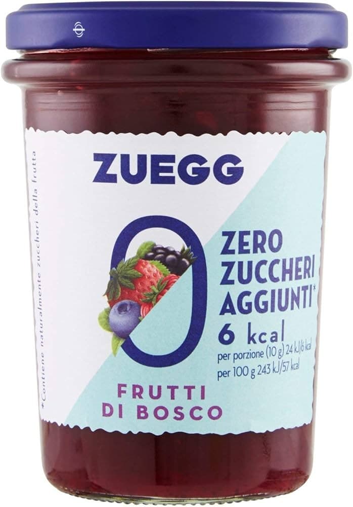Confettura Zero Zuccheri gusti assortiti 220 g ZUEGG in offerta da Iper La grande i